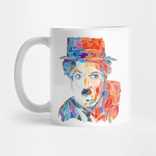 Charlie Chaplin with hat Mug